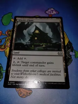 Witch's Clinic - 325 - NM - Commander: Duskmourn: House of Horror - MTG - Image 2