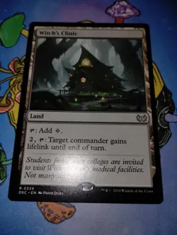 Witch's Clinic - 325 - NM - Commander: Duskmourn: House of Horror - MTG - Image 3