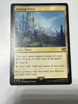 Pack Fresh Starting Town MTG Final Fantasy - Image 1