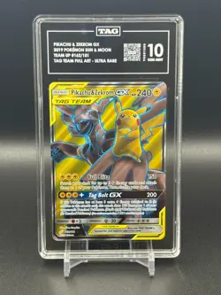 Pikachu & Zekrom GX (Full Art) 162/181 Sm-Team Up Holo - Image 5