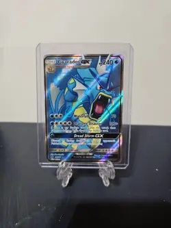 Gyarados GX 101/111 Pokemon Crimson Invasion Sun Moon Full Art Card NM - Image 3