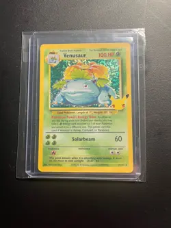 Venusaur 15/102 Celebrations: Classic Collection Holo Rare Pokémon TCG 2021 NM - Image 3