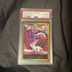 PSA 10 One Piece Game DON!! Card Perona Gold PRB01 The Best - Image 1