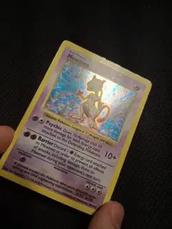 Pokemon Card - Mewtwo Base Set (Shadowless) 10/102 Holo Rare-MP - Image 6