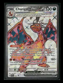 Charizard ex SVP 056 Black Star Promo Holo Pokemon Card NM - Image 1
