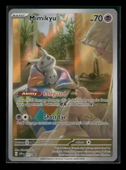 Mimikyu SVP 075 Black Star Promo Holo Pokemon Card NM - Image 1