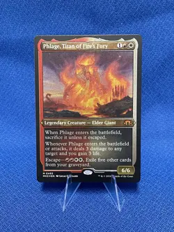MTG Phlage, Titan of Fire's Fury Modern Horizons, Foil Etched - Image 2