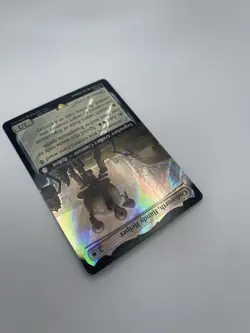 1x MTG Codsworth, Handy Helper (Extended Art) (Surge Foil) - Fallout (PIP) #894 - Image 5