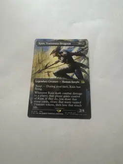 Borderless KAIN, TRAITOROUS DRAGOON mtg Regular NM-M Final Fantasy 316 RðŸ”¥ðŸ“¦ðŸƒ - Image 1