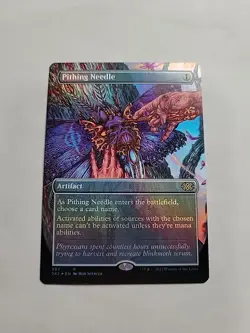 MTG - Pithing Needle (Borderless) Double Masters 2022 Foil R#397 - Image 1