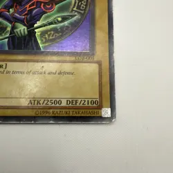 Yugioh Dark Magician LOB-005 The Legend of Blue Eyes White Dragon DMG Unlimited - Image 4