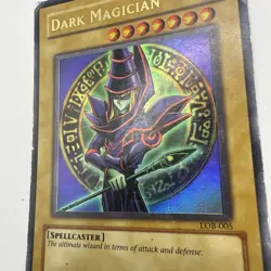 Yugioh Dark Magician LOB-005 The Legend of Blue Eyes White Dragon DMG Unlimited - Image 8