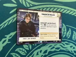 Anakin Skywalker 282 Hyperspace NON Foil Legends Of The Force LOF Star Wars SWU - Image 1