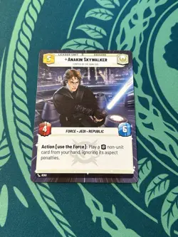 Anakin Skywalker 282 Hyperspace NON Foil Legends Of The Force LOF Star Wars SWU - Image 4