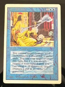 Magic the Gathering MTG Unlimited Control Magic MP+  (Beta Bob) - Image 1