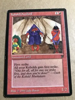 Kobold Overlord Legends MTG Magic The Gathering 6840 - Image 1