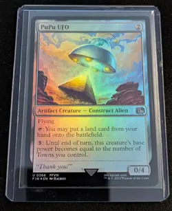 MTG - PuPu UFO FOIL - Final Fantasy - Pack Fresh!! - Image 4