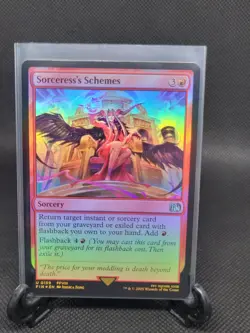 Sorceress's Schemes - #159 - Uncommon - Foil - MTG: Final Fantasy - FIN - Image 2