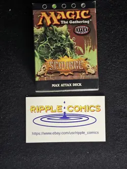 MTG Scourge Theme Deck Max Attax English Magic the Gathering  Sealed - Image 4