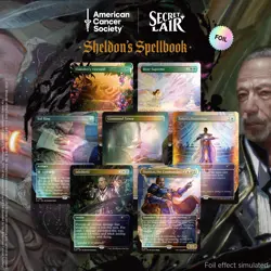 SEALED MTG Magic The Gathering Secret Lair Sheldon's Spellbook Foil Edition - Image 1
