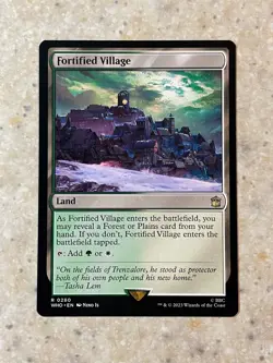 MTG NM Fortified Village [Doctor Who] - Image 2