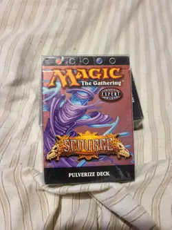 MTG Magic Pulverize Theme Deck Scourge Factory Sealed New See Pictures - Image 9