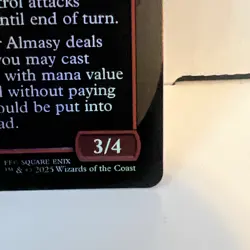 Seifer Almasy NM Borderless Foil MTG Final Fantasy Magic the Gathering Card 389 - Image 5