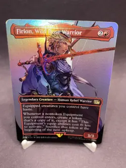 Firion, Wild Rose Warrior (Borderless) Final Fantasy Foil - Image 1