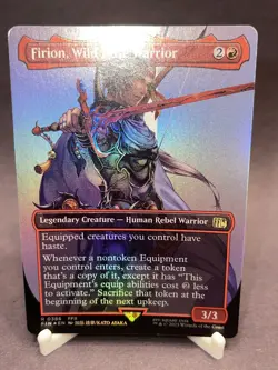 Firion, Wild Rose Warrior (Borderless) Final Fantasy Foil - Image 10
