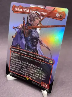 Firion, Wild Rose Warrior (Borderless) Final Fantasy Foil - Image 7