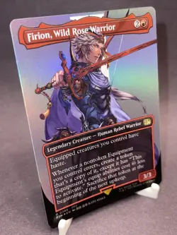 Firion, Wild Rose Warrior (Borderless) Final Fantasy Foil - Image 8
