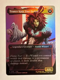 Kuja, Genome Sorcerer - (Borderless FOIL) - FINAL FANTASY - NM MTG - Image 2
