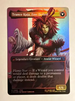 Kuja, Genome Sorcerer - (Borderless FOIL) - FINAL FANTASY - NM MTG - Image 4