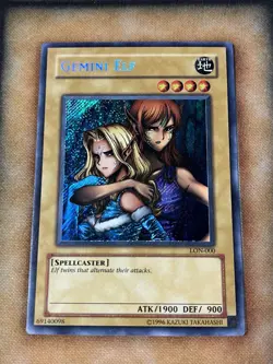 Yugioh Labyrinth of Nightmare #LON-000 Gemini Elf NM-Mint - Image 1