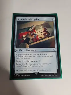 Brotherhood Regalia Universes Beyond: Assassin's Creed Regular - Image 1