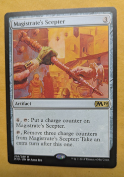 Magistrate's Scepter Core Set 2019 Regular MTG - Image 3