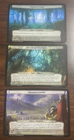MTG - Lot of 10 Magic The Gathering Planechase MOC Oversized Cards - NM - Image 9