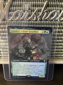 Kimahri, Valiant Guardian Extended Art  Foil - Commander: Final Fantasy MTG 0175 - Image 4