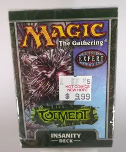 MTG ◈ TORMENT ◈ Insanity Precon Theme Deck ◈  2002 - Factory Sealed NIB - Image 1
