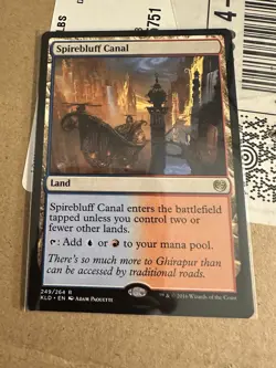 Spirebluff Canal MTG Kaladesh NM #249 - Image 2