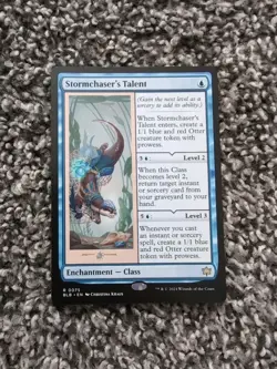 Stormchaser’s Talent 0075 Reg Rare MTG Bloomburrow NM - Image 1