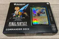 Magic: The Gathering Final Fantasy X Commander Deck - Counter Blitz BRAND NEW - Image 1