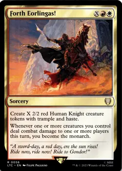 MTG Forth Eorlingas! | NM | Cmd: Lord of the Rings (LTC) - Image 3