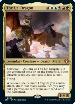The Ur-Dragon Commander Masters Foil - Image 1