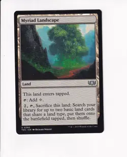 MAGIC THE GATHERING MTG COMMANDER: TARKIR: DRAGONSTORM MYRIAD LANDSCAPE - Image 1