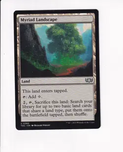 MAGIC THE GATHERING MTG COMMANDER: TARKIR: DRAGONSTORM MYRIAD LANDSCAPE - Image 2