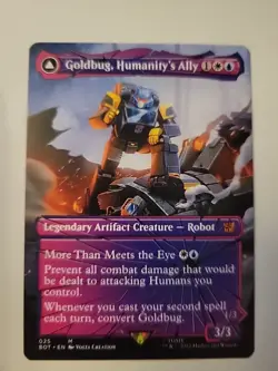 Goldbug, Humanity's Ally (Shattered Glass) Universes Beyond Transformers Regular - Image 1