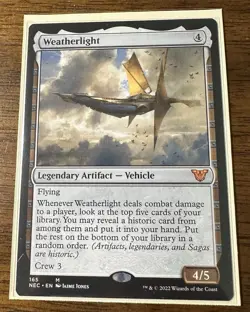 MTG - Weatherlight- Commander: Kamigawa: Neon Dynasty - NM - Image 1