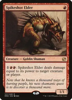 1x NM Spikeshot Elder - Modern Masters 2015 [MTG] pack fresh - Image 2