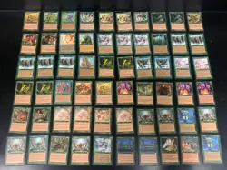 Green / Forest - 150 RARE Vintage Magic the Gathering MTG Cards - Pre-Modern! - Image 1